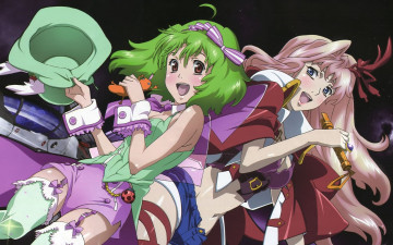 Картинка аниме macross frontier