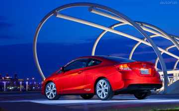 Картинка honda civic si coupe автомобили