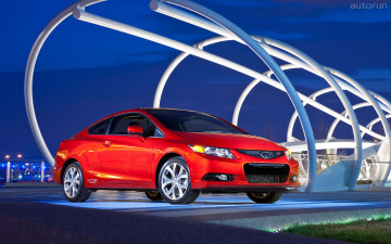 Картинка honda civic si coupe автомобили