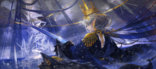 Обои картинки фото аниме, pixiv, fantasia