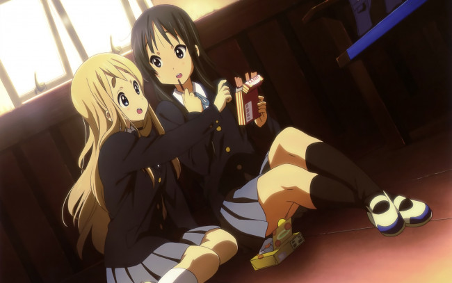 Обои картинки фото on, аниме, k-on