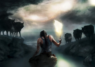 Картинка tomb raider 2013 видео игры лара крофт