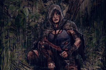 Картинка tomb raider 2013 видео игры лара крофт