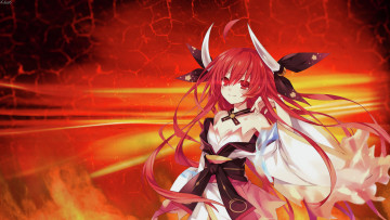 обоя аниме, date, live, a