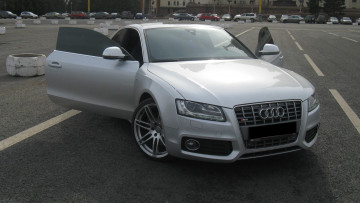 Картинка audi a5 автомобили выставки уличные фото volkswagen group германия