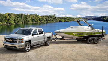 Картинка chevrolet silverado автомобили gm division сша