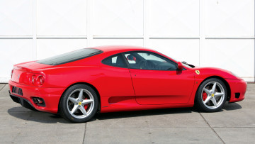 обоя ferrari, 360, modena, автомобили, италия, спортивные, гоночные, s, p, a