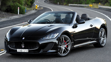 Картинка maserati grancabrio автомобили италия эксклюзивные элитные s p a