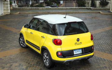 Картинка автомобили fiat 500l car