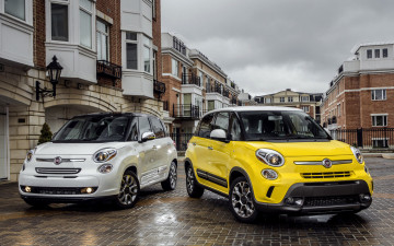 Картинка автомобили fiat 500l car