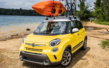 Картинка автомобили fiat car 500l
