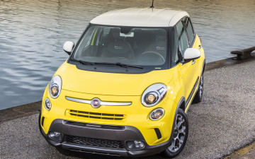 Картинка автомобили fiat car 500l