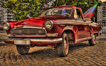 Картинка автомобили газ волга