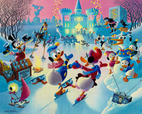 Обои картинки фото мультфильмы, ducktales, утиные, истории