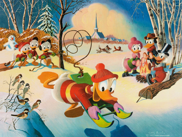 Обои картинки фото мультфильмы, ducktales, утиные, истории