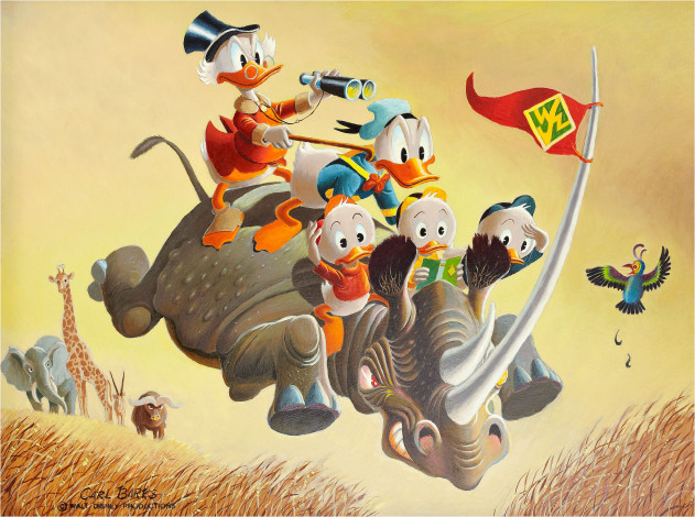 Обои картинки фото мультфильмы, ducktales, утиные, истории