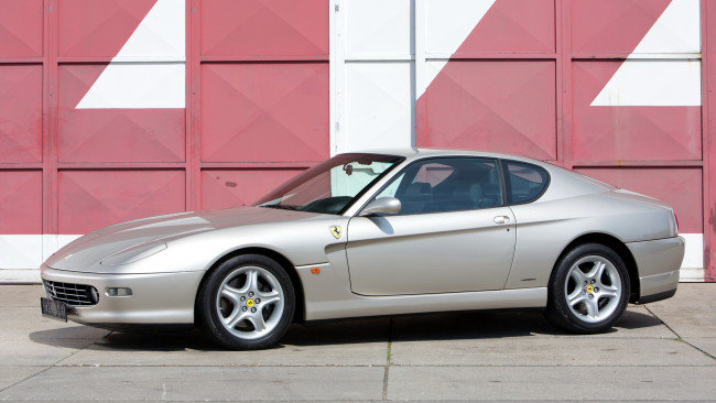 Обои картинки фото ferrari, 456, автомобили, спортивные, гоночные, s, p, a, италия