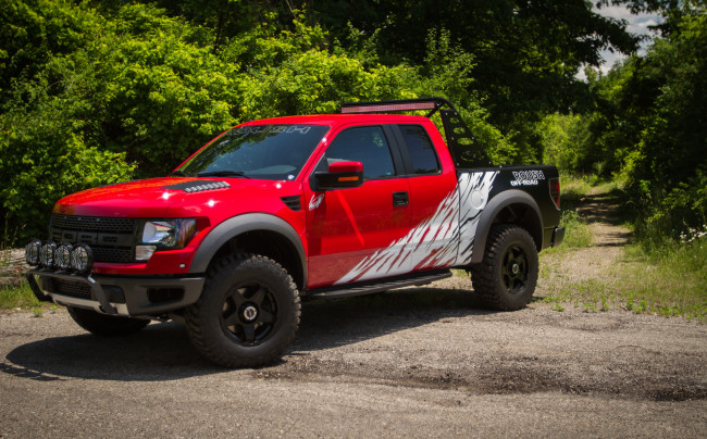 Обои картинки фото 2013, ford, 150, svt, raptor, автомобили