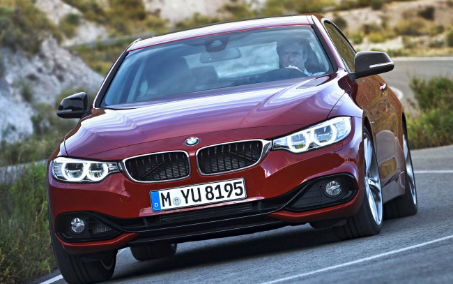 Обои картинки фото автомобили, bmw, 4, car, series, two-door, coupe