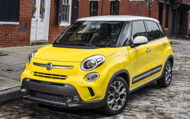 Обои картинки фото автомобили, fiat, car, 500l