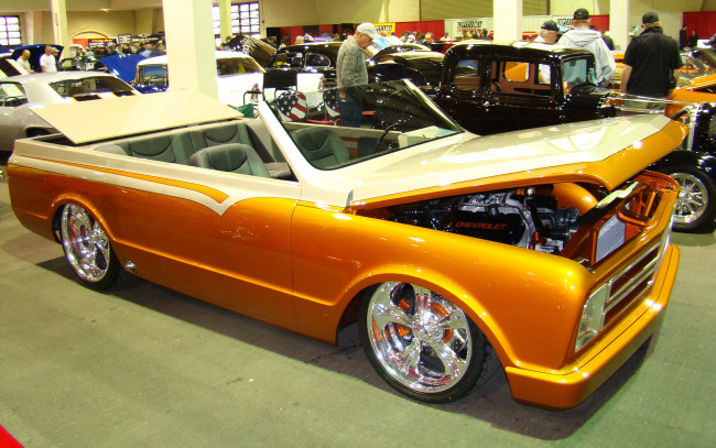 Обои картинки фото автомобили, выставки, уличные, фото, chevrolet
