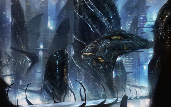 Обои картинки фото фэнтези, иные, миры, времена, будущее, дорога