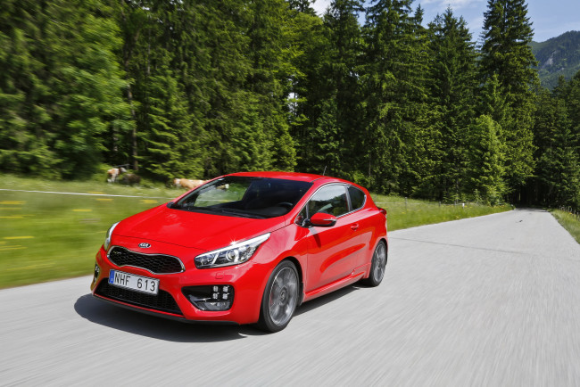 Обои картинки фото 2013, kia, pro, ceed, gt, автомобили