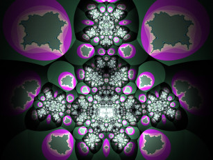 Картинка 3д+графика фракталы+ fractal цвета фон узор