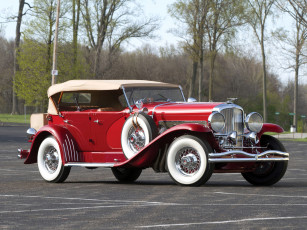 обоя автомобили, duesenberg, cowl, dual, sj, 523-2552, красный, 1934г, city, lagrande-union, swb, phaeton