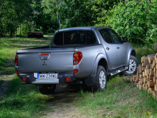 обоя автомобили, mitsubishi, cab, double, l200, 2014г