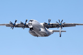 Картинка an-22+antey авиация грузовые+самолёты тяжелый турбовинтовой транспорт полет