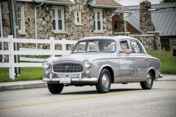 Картинка peugeot+403 +1966 автомобили peugeot автопробег выставка автошоу