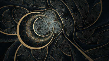 Картинка 3д+графика фракталы+ fractal фон узор цвета