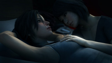 Картинка 3д+графика люди+ people задумчивость взгляд девушка