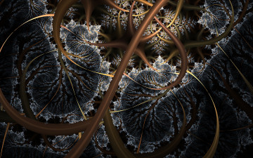 Картинка 3д+графика фракталы+ fractal узор цвета фон