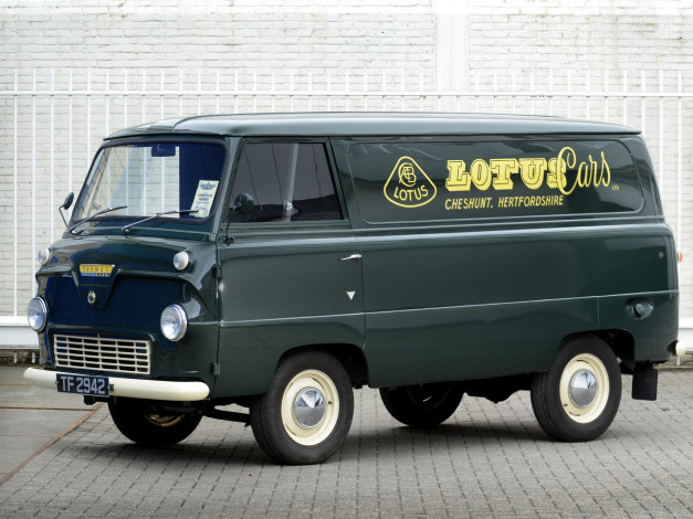 Обои картинки фото автомобили, lotus, thames, lotus-ford, 400e, freighter