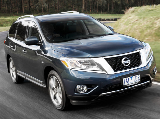 Обои картинки фото автомобили, nissan, datsun, темный, r52, pathfinder, au-spec