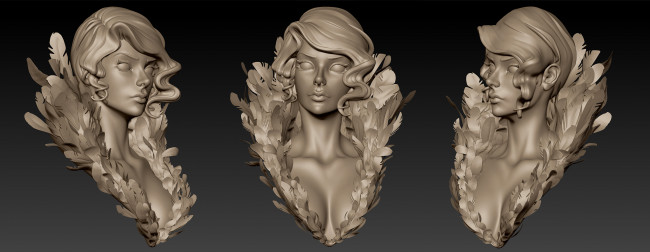 Обои картинки фото 3д графика, _science fiction, лицо