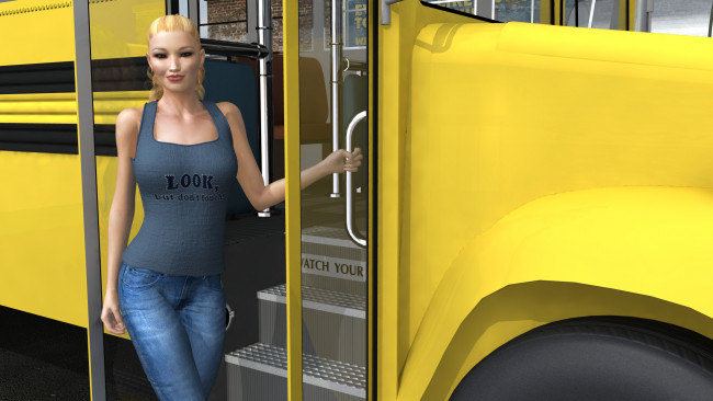 Обои картинки фото 3д графика, люди , people, взгляд, девушка