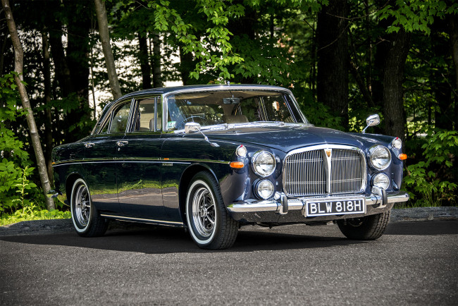 Обои картинки фото rover p5b, автомобили, rover, выставка, автошоу, автопробег