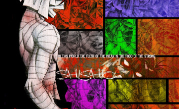 Картинка аниме rurouni+kenshin makoto самурай shishio