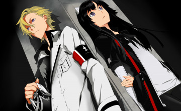 Картинка аниме guilty+crown daryl yan guilty crown форма повязка корона грешника tsugumi