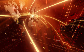 Картинка 3д+графика другое+ other мир карта названия цифры линии маршруты