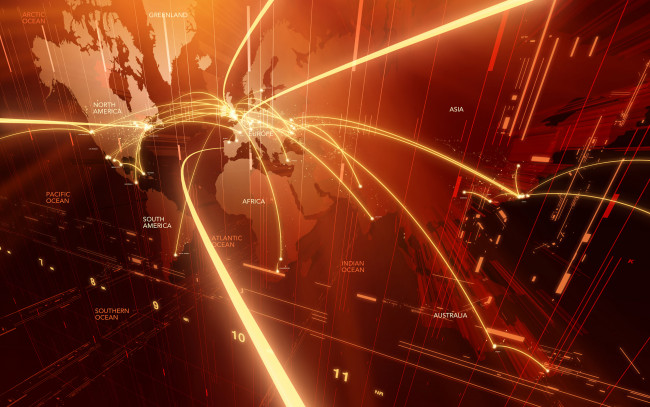 Обои картинки фото 3д графика, другое , other, мир, карта, названия, цифры, линии, маршруты