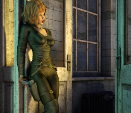 Картинка 3д+графика люди+ people взгляд девушка фон