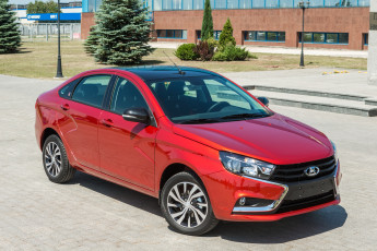 Картинка автомобили ваз 50 anniversary lada vesta
