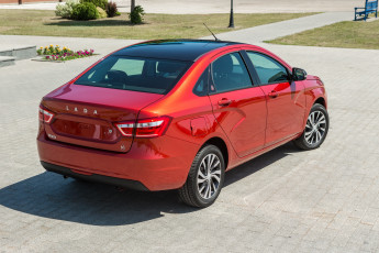 Картинка автомобили ваз 50 anniversary vesta lada