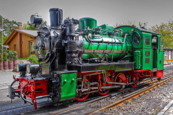 Картинка техника паровозы рельсы паровоз