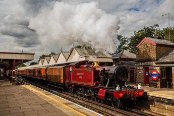 Картинка техника паровозы рельсы паровоз