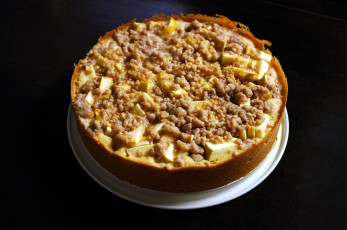 Картинка еда пироги пай яблочный